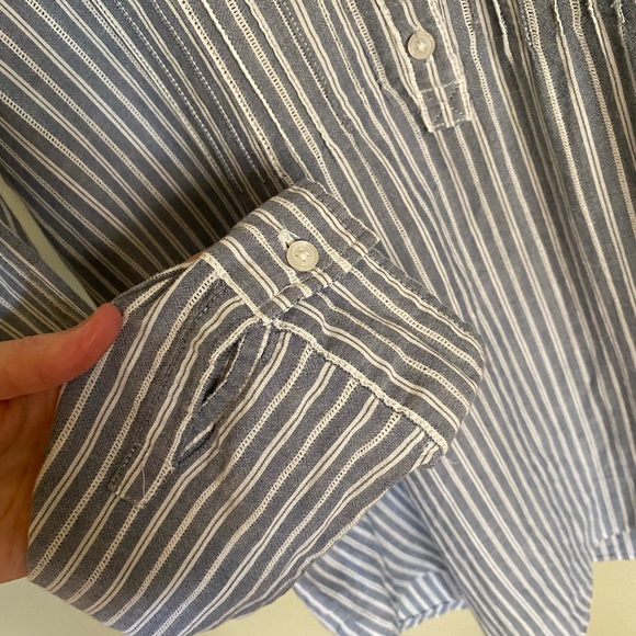 PURE ALFRED SUNG Striped Tunic Top - Picture 7 of 8